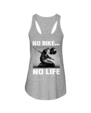 No Bike No Life Ladies Flowy Tank tile
