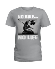 No Bike No Life Ladies T-Shirt tile