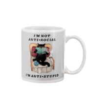 I'm Not Anti-Social - I'm Anti-Stupid Mug tile