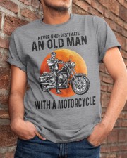 Never Underestimate An Old Man With A Motorcycle Classic T-Shirt apparel-classic-tshirt-lifestyle-26