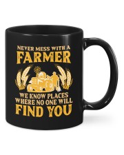 Never Mess With A Farmer Mugs tile
