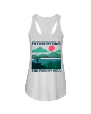 And Into The Mountains I Go Ladies Flowy Tank tile