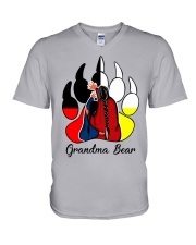 Grandma Bear V-Neck T-Shirt tile