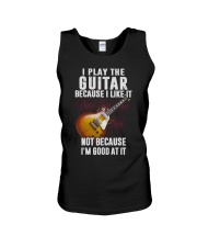 I Play The Guitar Because I Like It Unisex Tank tile