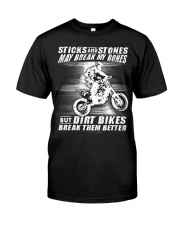 Dirt Bikes Break Them Better Classic T-Shirt tile