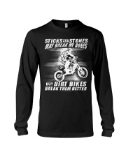 Dirt Bikes Break Them Better Long Sleeve Tee tile