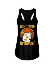 Dont Stop Retrievin Ladies Flowy Tank tile