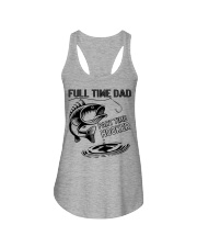 Full Time Dad - Part Time Hooker Ladies Flowy Tank tile