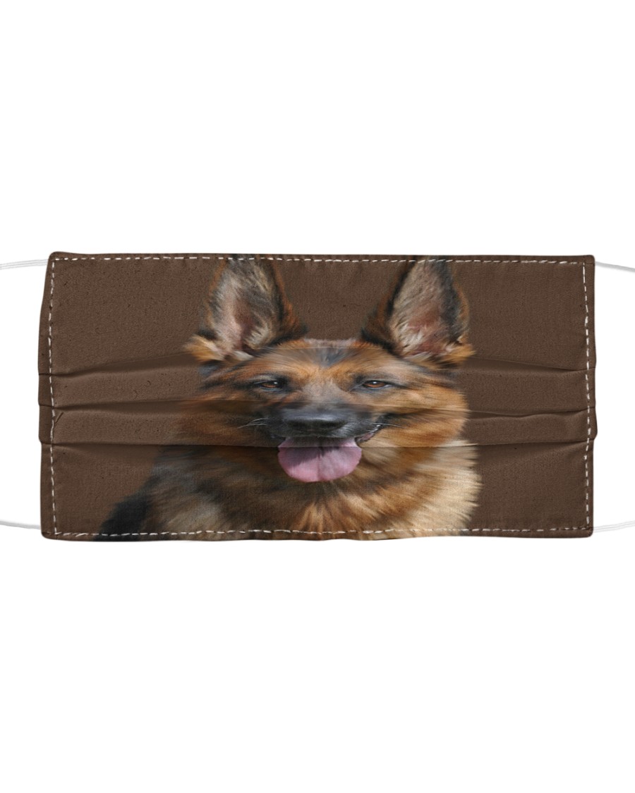 Big Face German Shepherd Cloth face mask