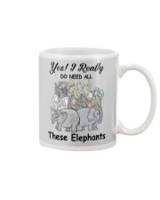 Yes - I Really Do Need All These Elephants Mug tile