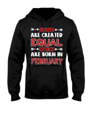 The Best Born In February Hooded Sweatshirt tile