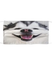 Big Face Husky Cloth face mask front
