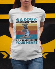 A Dog Will Never Break Your Heart Ladies T-Shirt apparel-ladies-t-shirt-lifestyle-04