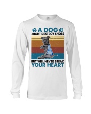 A Dog Will Never Break Your Heart Long Sleeve Tee tile