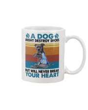 A Dog Will Never Break Your Heart Mug tile