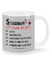 5 Things I Want In Life Mugs tile