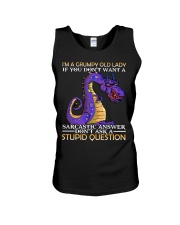 I'm A Grumpy Old Lady Unisex Tank tile