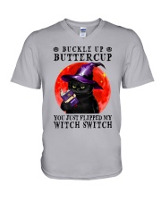 You Just Flipped My Witch Switch V-Neck T-Shirt tile