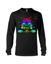Cat DJ Long Sleeve Tee tile