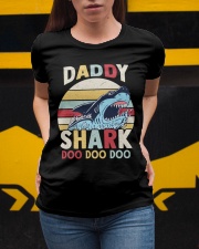 Daddy Shark Design Ladies T-Shirt apparel-ladies-t-shirt-lifestyle-04