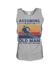 Assuming Im Just An Old Man Was Your First Mistake Unisex Tank tile