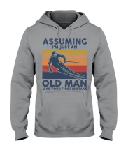 Assuming Im Just An Old Man Was Your First Mistake Hooded Sweatshirt tile
