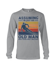 Assuming Im Just An Old Man Was Your First Mistake Long Sleeve Tee tile