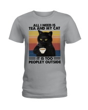 All I Need Is Tea And My Cat Ladies T-Shirt tile