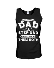 I Have 2 Tittles Dad And Step Dad Unisex Tank tile