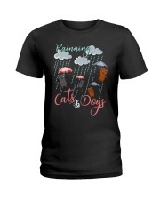Raining Dog Cat Ladies T-Shirt front