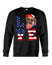 Love Dog Crewneck Sweatshirt tile