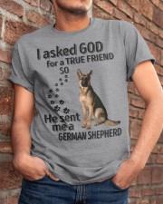 God Sent Me A German Shepherd Classic T-Shirt apparel-classic-tshirt-lifestyle-26