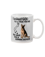 God Sent Me A German Shepherd Mug tile