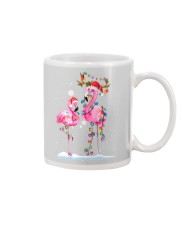 Flamingos Christmas Mug tile