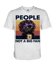 People - Not A Big Fan V-Neck T-Shirt tile