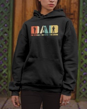 Dad Veteran The Myth The Legend Hooded Sweatshirt apparel-hooded-sweatshirt-lifestyle-front-03
