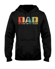 Dad Veteran The Myth The Legend Hooded Sweatshirt front