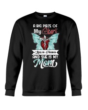 A Big Piece Of My Heart Lives In Heaven Crewneck Sweatshirt tile