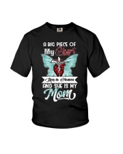 A Big Piece Of My Heart Lives In Heaven Youth T-Shirt tile