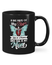 A Big Piece Of My Heart Lives In Heaven Mugs tile