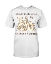 Easily Distracted By Guitars And Drums Premium Fit Mens Tee tile