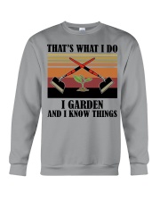 That's What I Do - I Garden And I Know Things Crewneck Sweatshirt tile