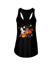 Horses Ladies Flowy Tank tile