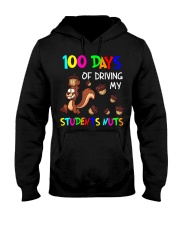 100 Days Of Driving My Students Nuts Hooded Sweatshirt tile