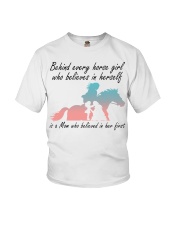 Behind Every Horse Girl Youth T-Shirt tile
