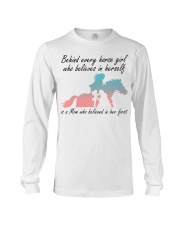 Behind Every Horse Girl Long Sleeve Tee tile