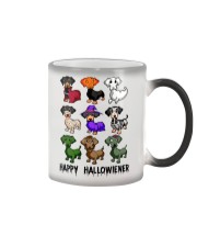 Happy Hallowiener Color Changing Mug tile