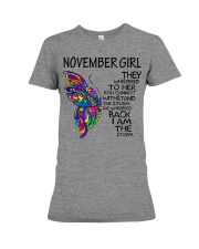November Girl Premium Fit Ladies Tee tile