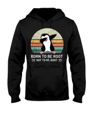 Born To Be Root - Not To Re-Boot Hooded Sweatshirt tile