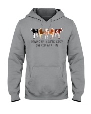 Driving My Husband Crazy One Cow At A Time Hooded Sweatshirt tile